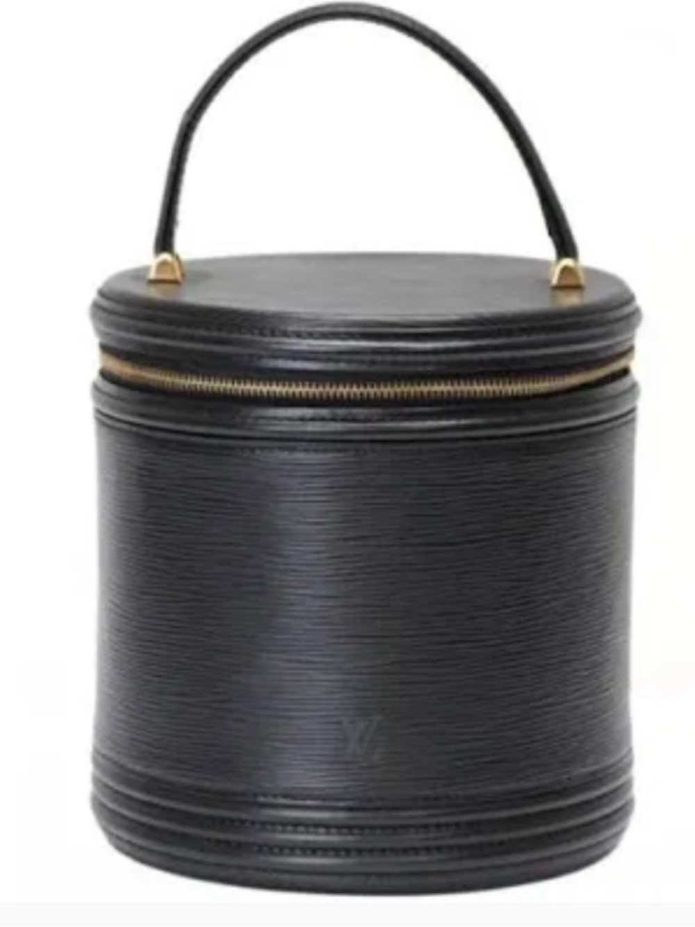 LV Black Epi Cannes Vanity